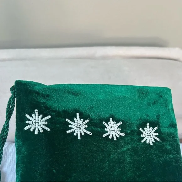 Velvet Letter to Santa Christmas Stocking - Picture 3 of 10